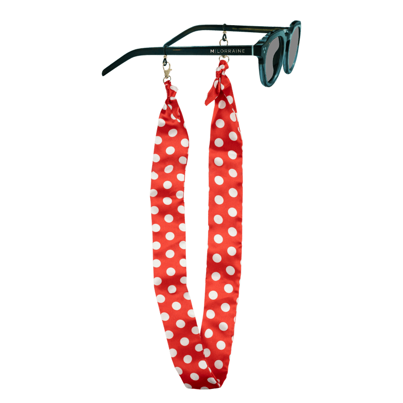 Chaînette Lola à pois - Rouge